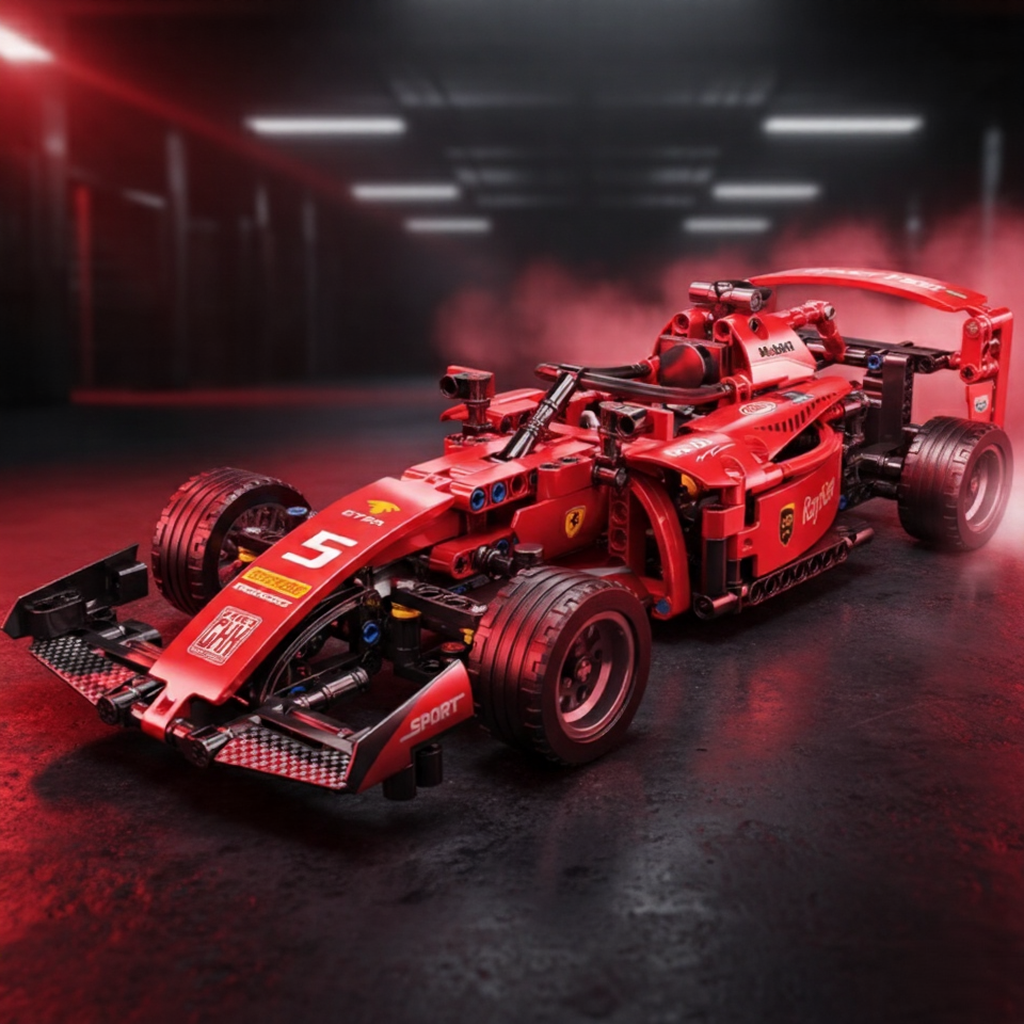 Kit di costruzione monoposto F1 Paddock™ | 455 pezzi