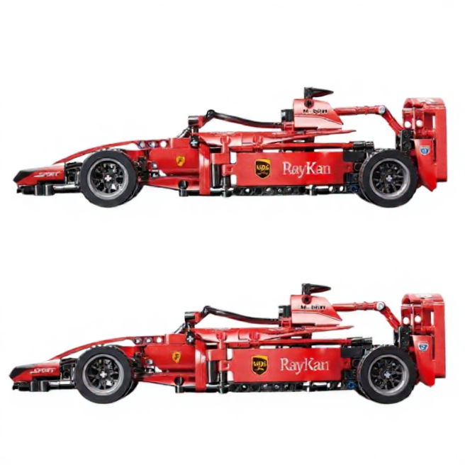 Kit di costruzione monoposto F1 Paddock™ | 455 pezzi
