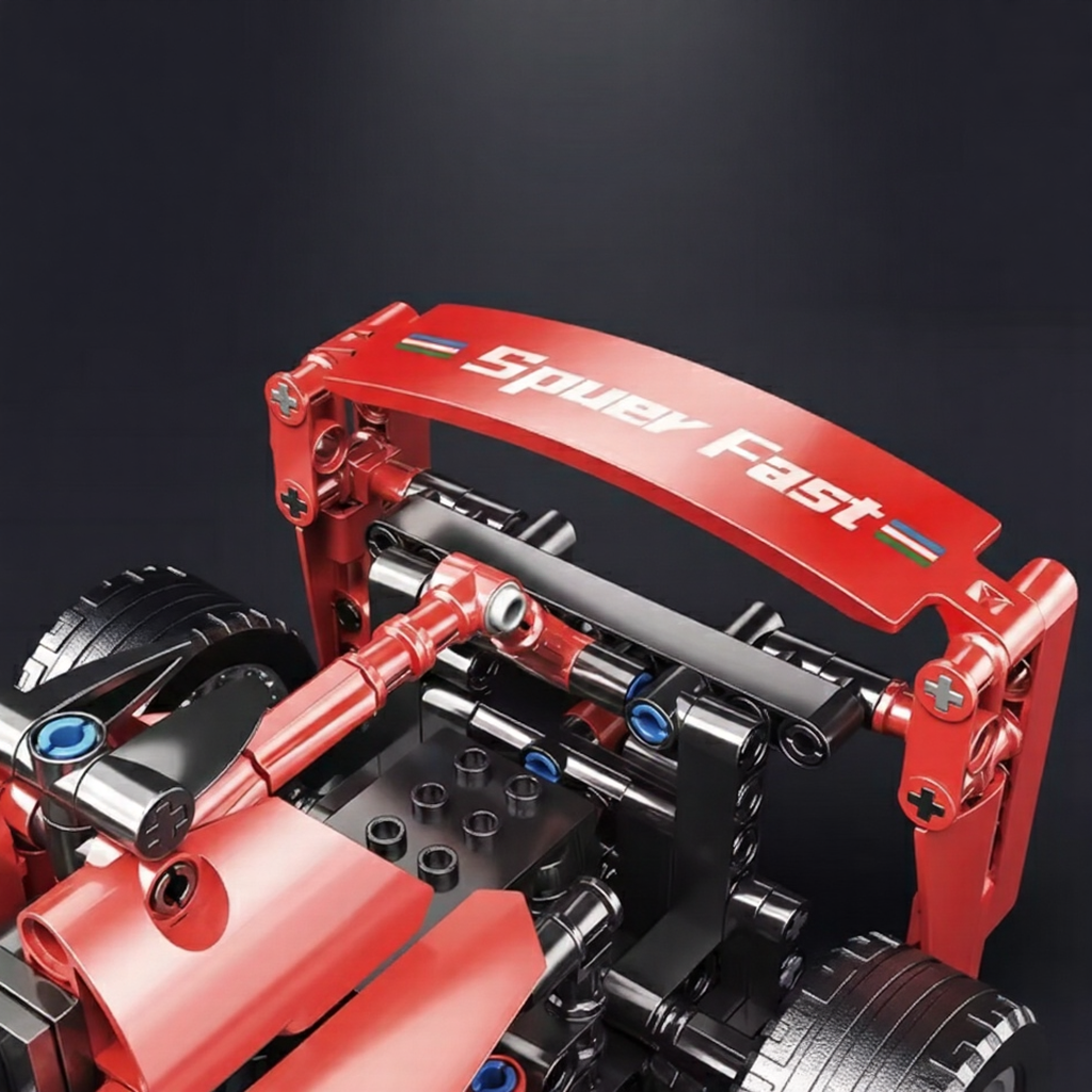 Kit di costruzione monoposto F1 Paddock™ | 455 pezzi
