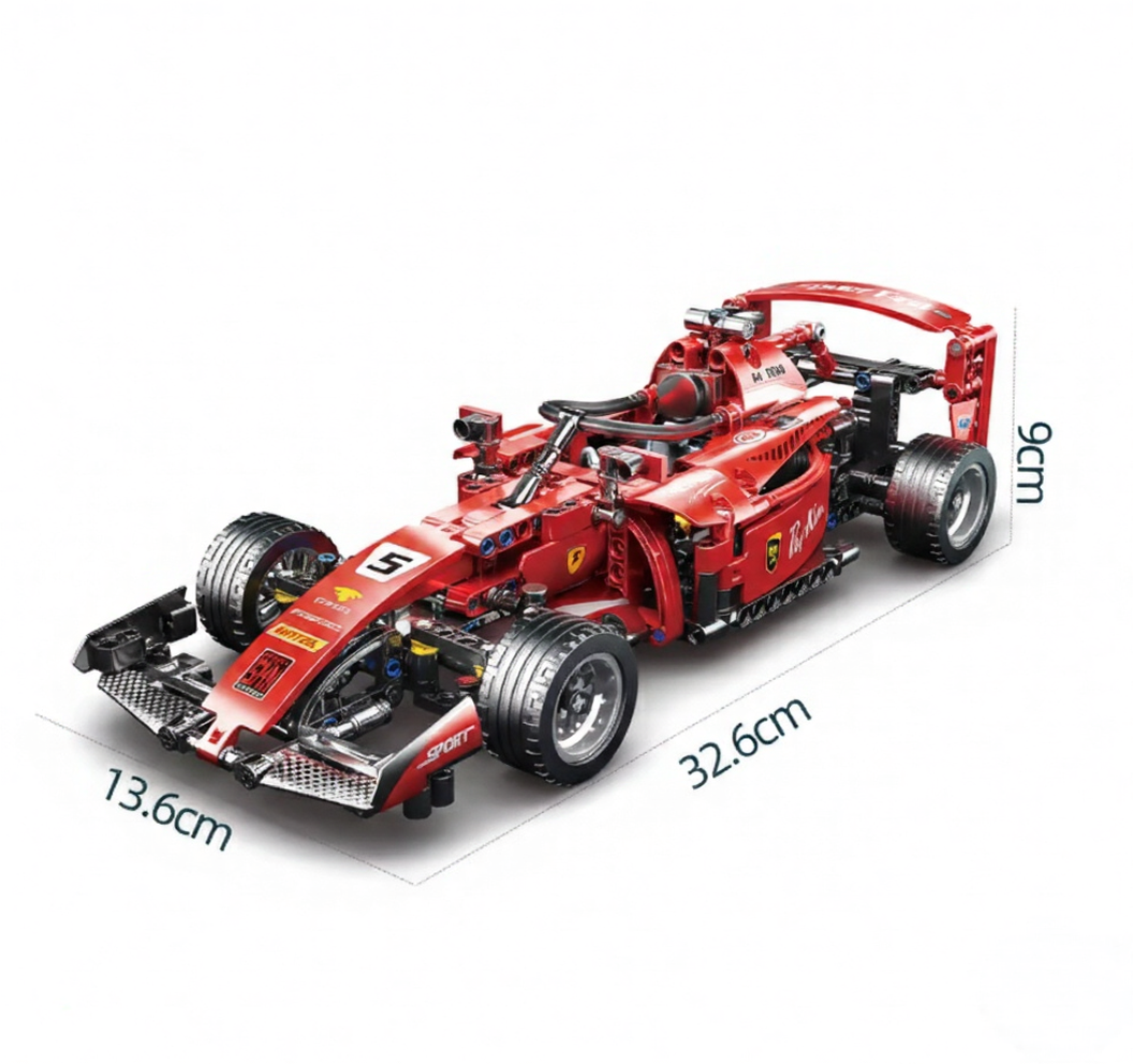 Kit di costruzione monoposto F1 Paddock™ | 455 pezzi