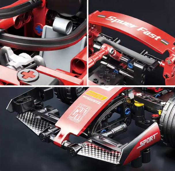 Kit di costruzione monoposto F1 Paddock™ | 455 pezzi