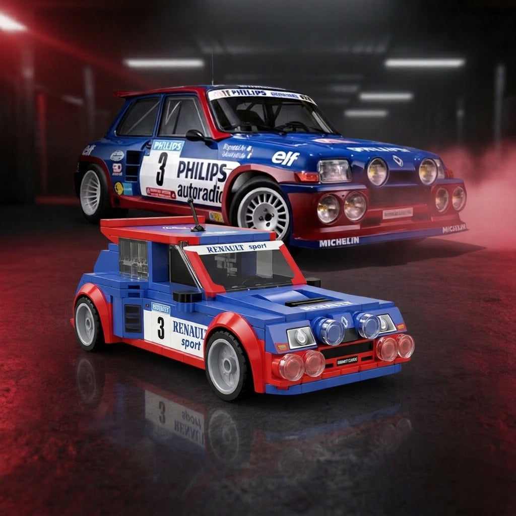 R5 Maxi Turbo – L'icona leggendaria dei rally | 308 pezzi 1:24