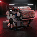 Motore V8 Funzionante - Kit di Ingegneria Dinamica | 535 pezzi