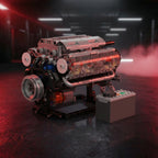 Motore V8 Funzionante - Kit di Ingegneria Dinamica | 535 pezzi