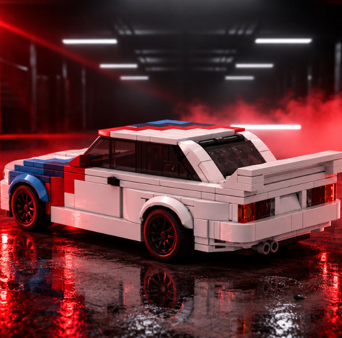 Kit de construction BMW M3 E30 Paddock™ | 456 pièces