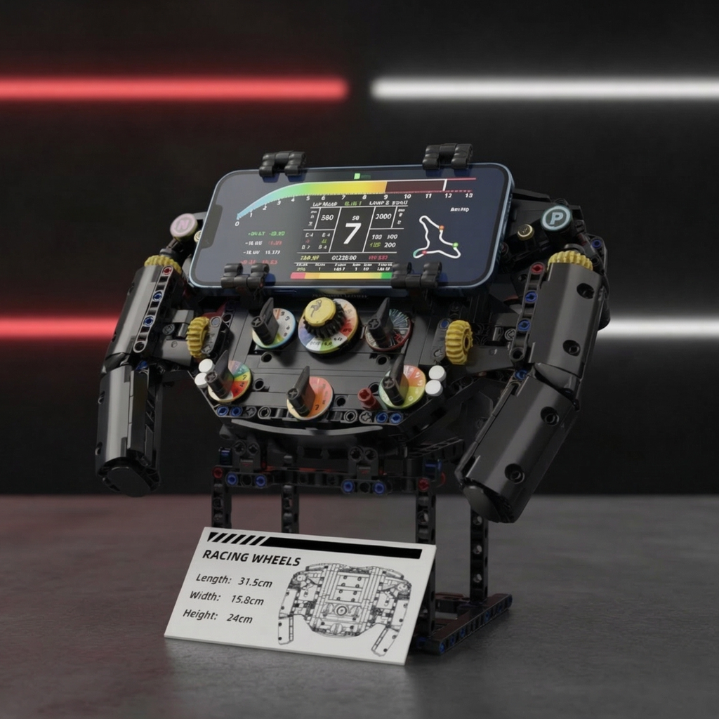 Kit de construction Volant F1 Paddock™ | 833 pièces